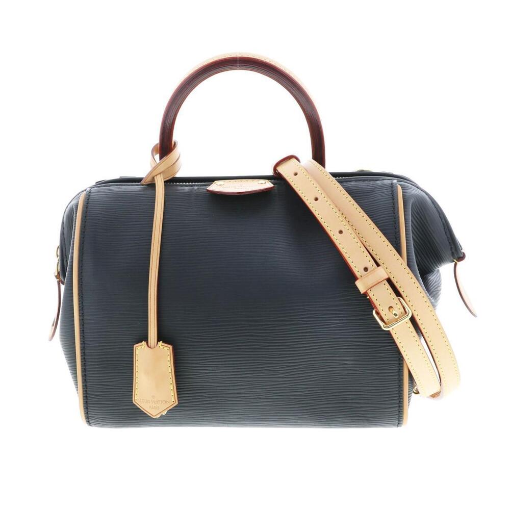 LOUIS VUITTON Dog Bag Handbag Epi Black